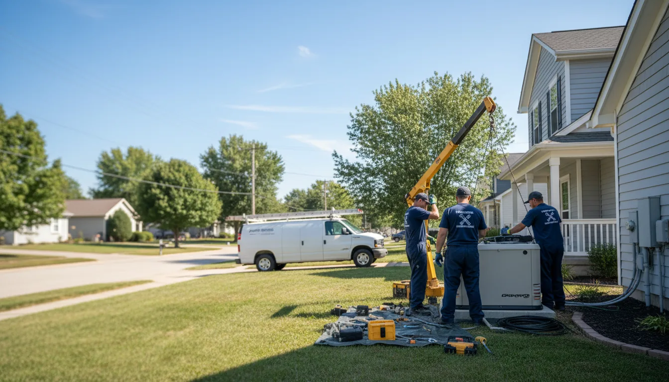Generator Installation in Saint Henry, OH near me